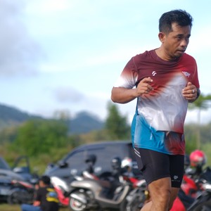 Race photo from KEDIRI HALF MARATHON 2026