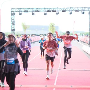 Race photo from KEDIRI HALF MARATHON 2026