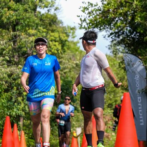 Race photo from Belitung Multisport Festival