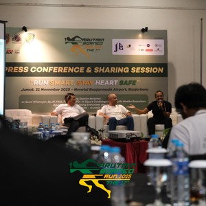 Race photo from ARUTMIN BORNEO RUN 2025