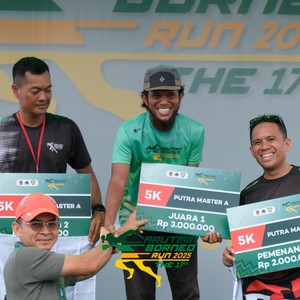 Race photo from ARUTMIN BORNEO RUN 2025