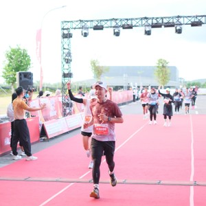 Race photo from KEDIRI HALF MARATHON 2026