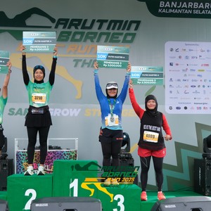 Race photo from ARUTMIN BORNEO RUN 2025