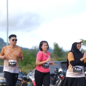 Race photo from KEDIRI HALF MARATHON 2026