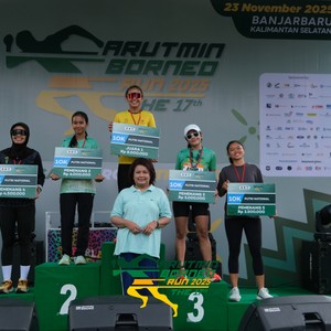 Race photo from ARUTMIN BORNEO RUN 2025