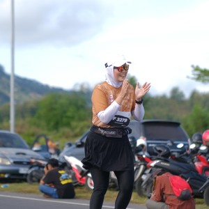 Race photo from KEDIRI HALF MARATHON 2026