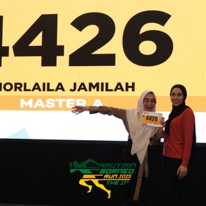 Race photo from ARUTMIN BORNEO RUN 2025