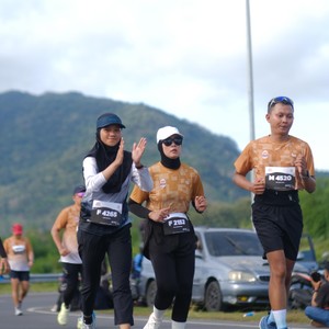 Race photo from KEDIRI HALF MARATHON 2026