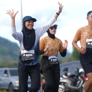 Race photo from KEDIRI HALF MARATHON 2026
