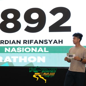 Race photo from ARUTMIN BORNEO RUN 2025
