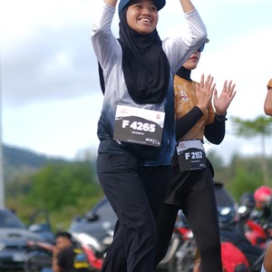 Race photo from KEDIRI HALF MARATHON 2026
