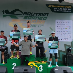 Race photo from ARUTMIN BORNEO RUN 2025