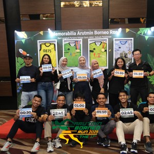 Race photo from ARUTMIN BORNEO RUN 2025