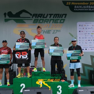 Race photo from ARUTMIN BORNEO RUN 2025