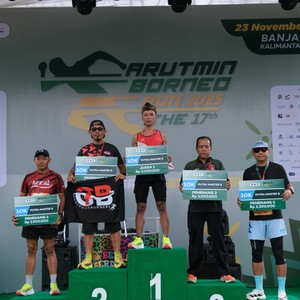 Race photo from ARUTMIN BORNEO RUN 2025