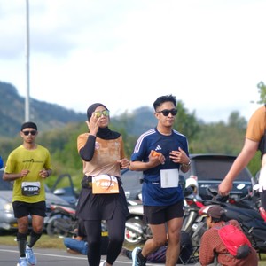 Race photo from KEDIRI HALF MARATHON 2026