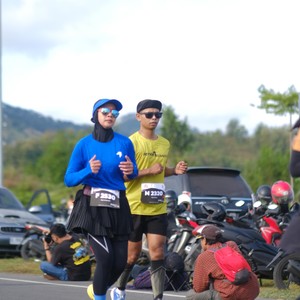 Race photo from KEDIRI HALF MARATHON 2026