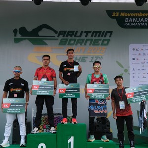 Race photo from ARUTMIN BORNEO RUN 2025