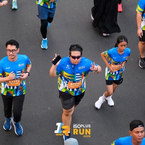 Race photo from ISOPLUS RUN 2026 - JAKARTA