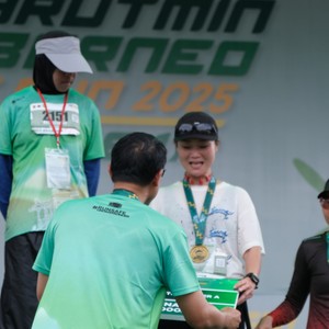 Race photo from ARUTMIN BORNEO RUN 2025