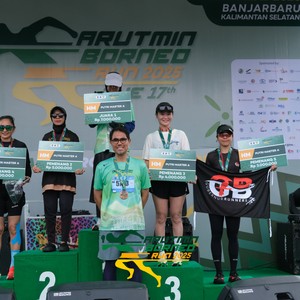 Race photo from ARUTMIN BORNEO RUN 2025