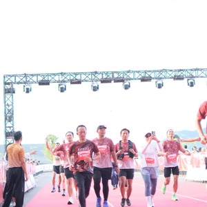 Race photo from KEDIRI HALF MARATHON 2026