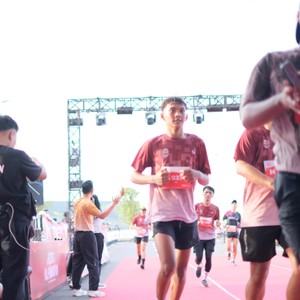 Race photo from KEDIRI HALF MARATHON 2026