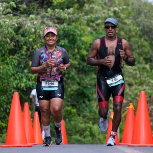 Race photo from Belitung Multisport Festival