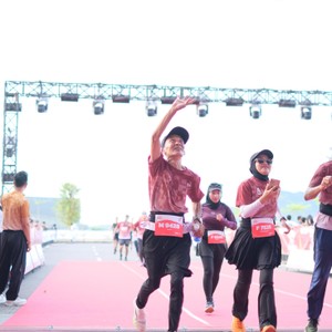 Race photo from KEDIRI HALF MARATHON 2026