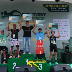 Race photo from ARUTMIN BORNEO RUN 2025