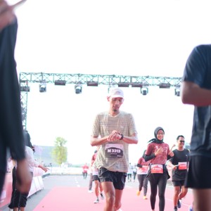 Race photo from KEDIRI HALF MARATHON 2026
