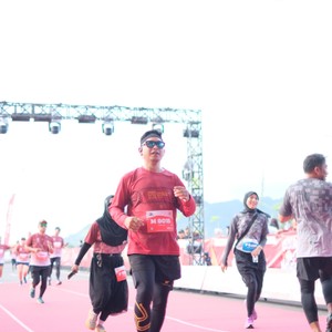Race photo from KEDIRI HALF MARATHON 2026