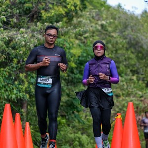 Race photo from Belitung Multisport Festival