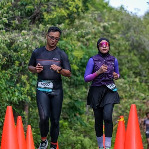 Race photo from Belitung Multisport Festival