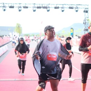Race photo from KEDIRI HALF MARATHON 2026