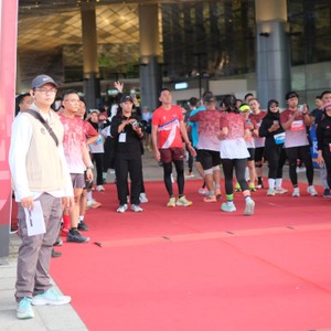 Race photo from KEDIRI HALF MARATHON 2026
