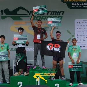 Race photo from ARUTMIN BORNEO RUN 2025