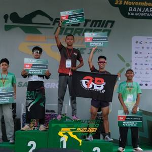 Race photo from ARUTMIN BORNEO RUN 2025