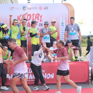 Race photo from KEDIRI HALF MARATHON 2026