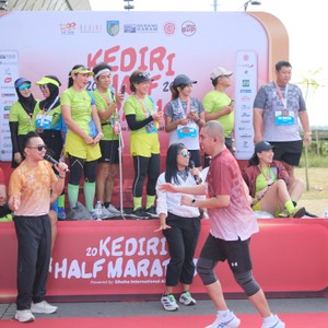 Race photo from KEDIRI HALF MARATHON 2026