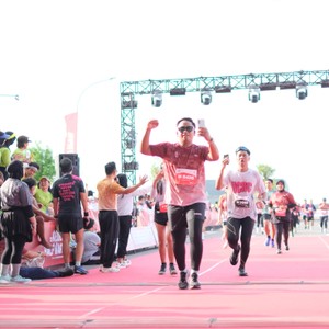 Race photo from KEDIRI HALF MARATHON 2026
