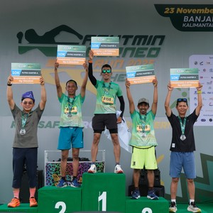 Race photo from ARUTMIN BORNEO RUN 2025