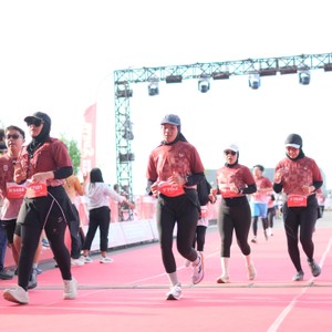Race photo from KEDIRI HALF MARATHON 2026