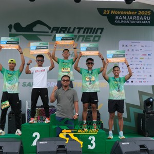 Race photo from ARUTMIN BORNEO RUN 2025