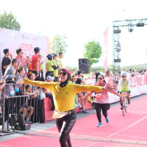 Race photo from KEDIRI HALF MARATHON 2026