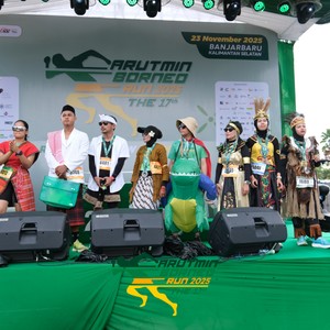 Race photo from ARUTMIN BORNEO RUN 2025