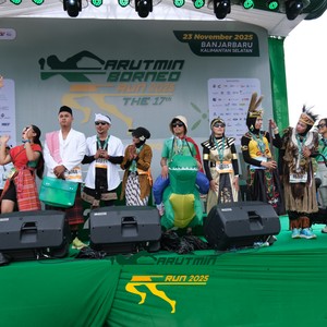 Race photo from ARUTMIN BORNEO RUN 2025