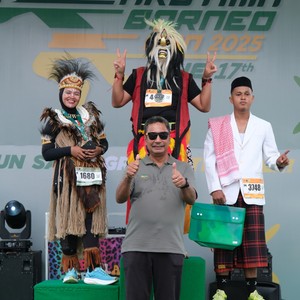 Race photo from ARUTMIN BORNEO RUN 2025