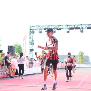 Race photo from KEDIRI HALF MARATHON 2026