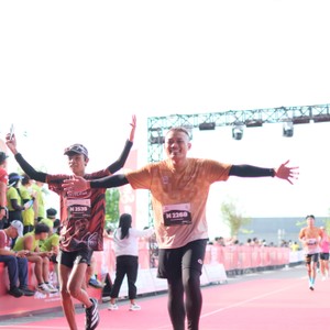 Race photo from KEDIRI HALF MARATHON 2026
